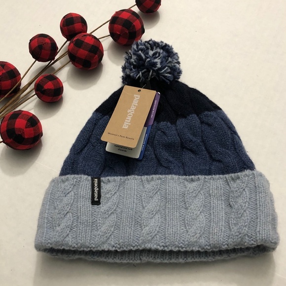 🆕 Patagonia Fleece Lined Pom Beanie ⭐️ NWT 🆕 - Picture 5 of 6
